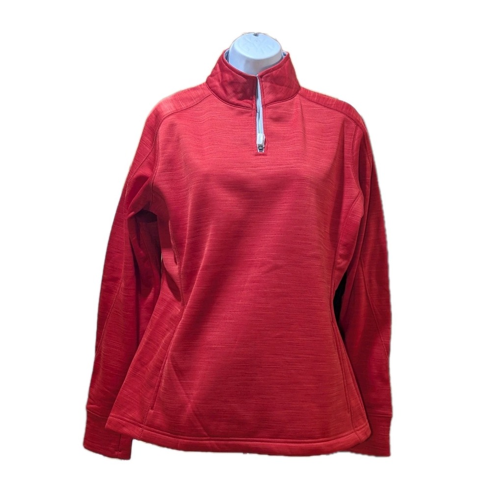 Majestic Authentic Collection‎ Therma Base 1/4 Zip Fleece Women's Size M